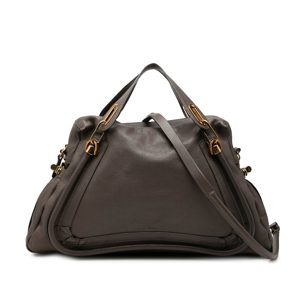 Pre-Loved Chloé Large Leather Paraty Satchel